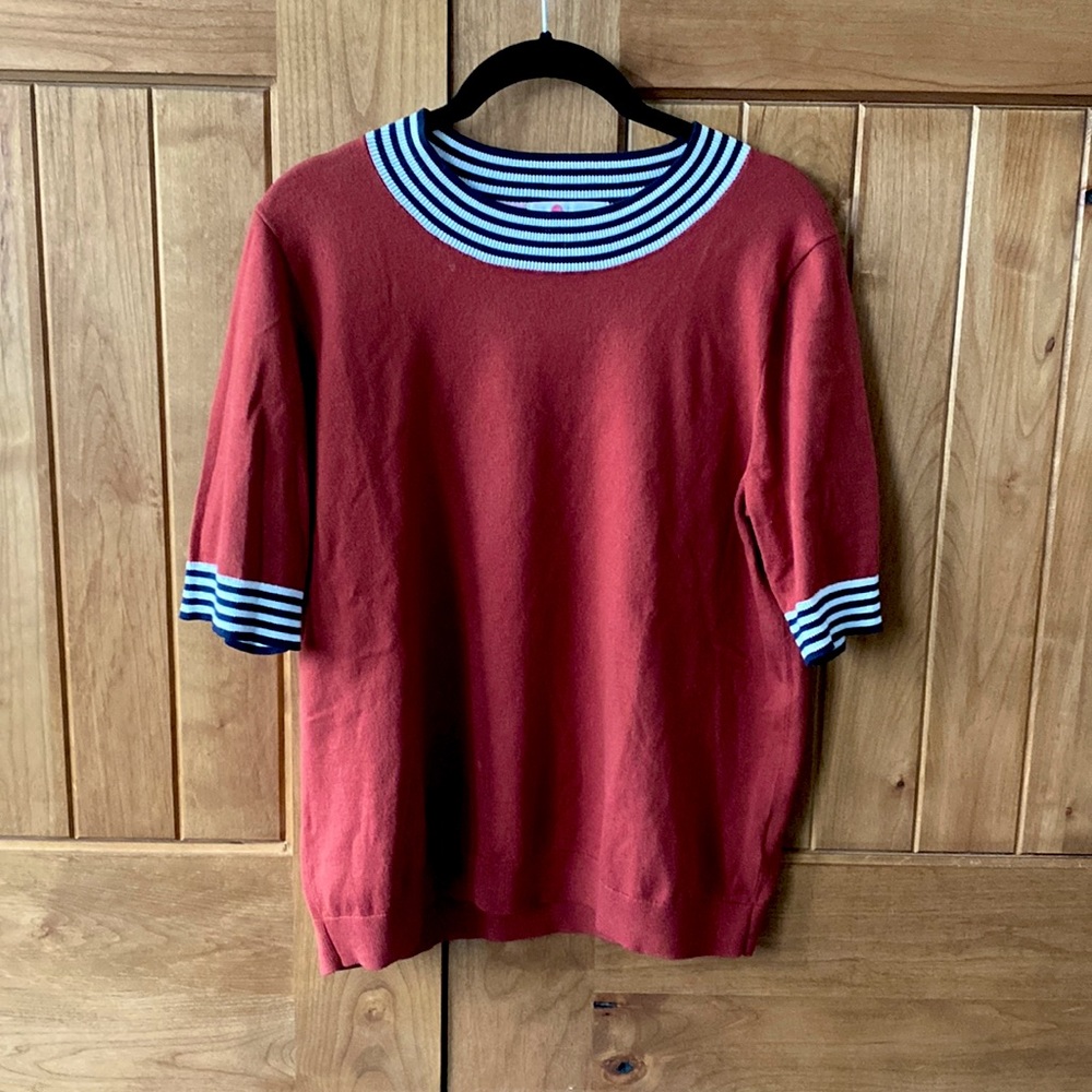 Boden knit sweater, Size Large.